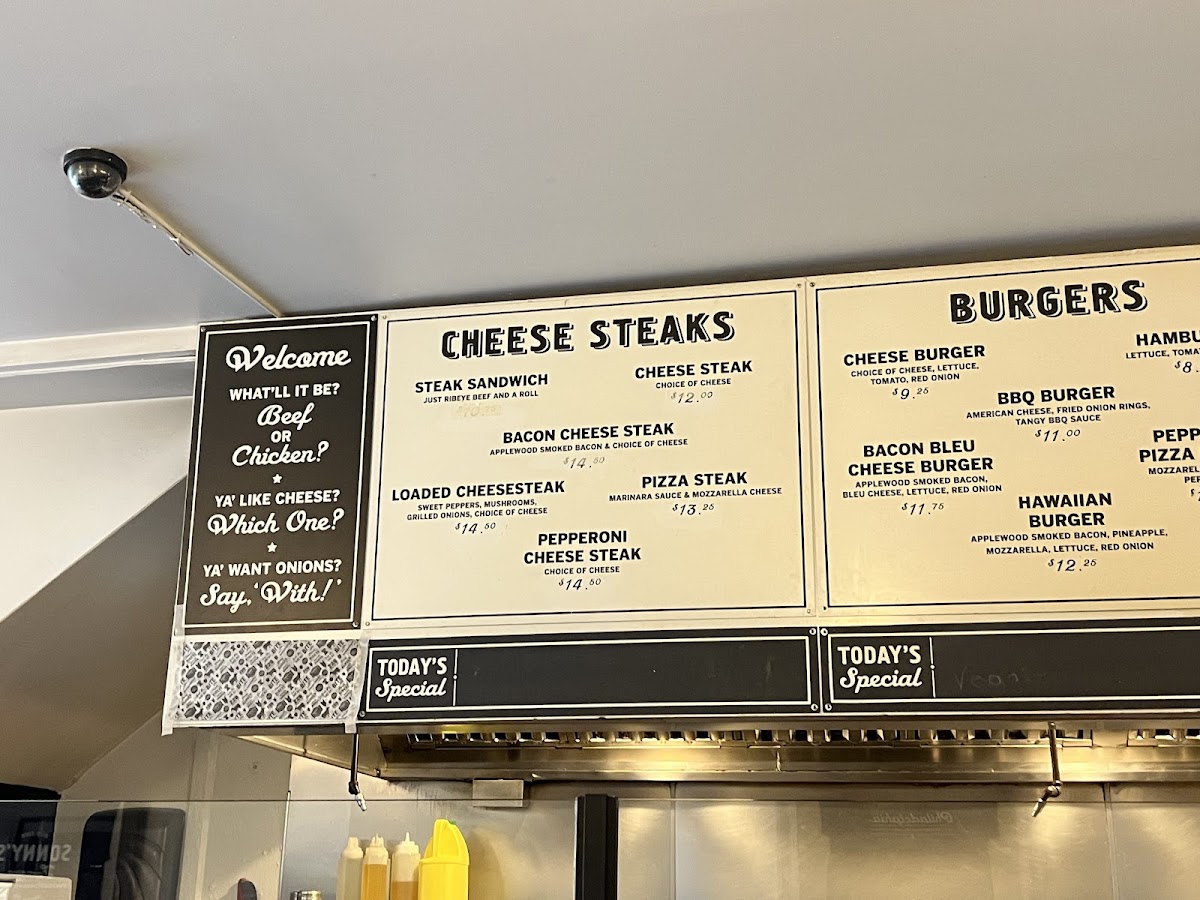 Sonny's Famous Steaks Menu - Image 2